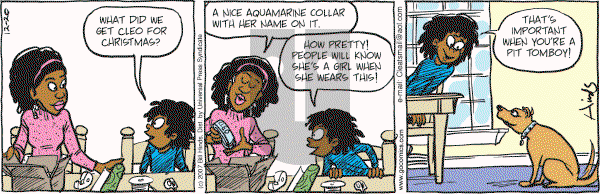 Cleats - Thursday December 20, 2007 Comic Strip