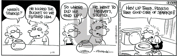 Soup to Nutz - Old on Thursday February 28, 2008 Comic Strip