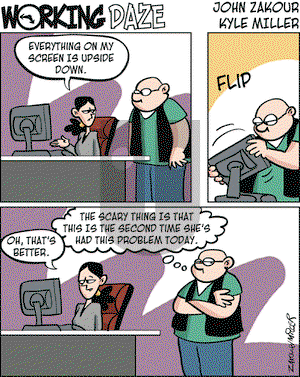 Working Daze on Friday March 2, 2007 Comic Strip