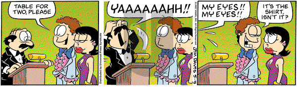 Garfield on Wednesday May 9, 2007 Comic Strip