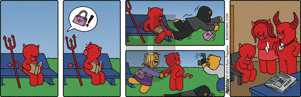 Buni on Monday September 22, 2014 Comic Strip