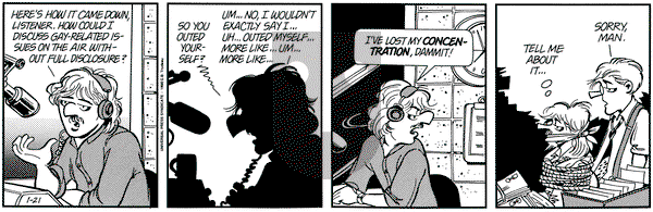 Doonesbury on Friday January 21, 1994 Comic Strip