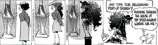 Rose is Rose on Friday January 12, 2001 Comic Strip