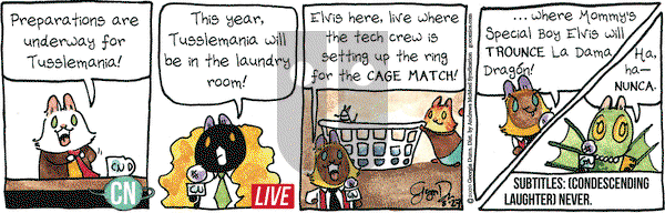 Breaking Cat News on Friday March 27, 2020 Comic Strip