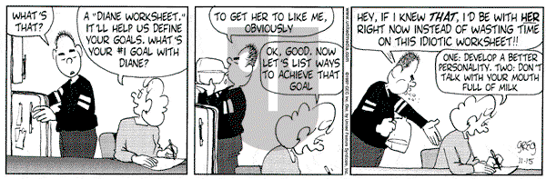 Luann on Saturday November 15, 1997 Comic Strip