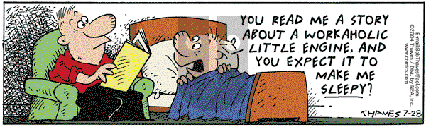 Frank and Ernest on Wednesday July 28, 2004 Comic Strip