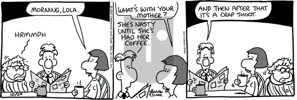 Lola on Friday October 26, 2007 Comic Strip