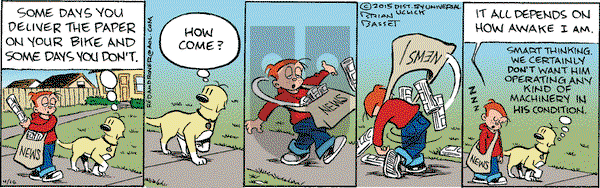 Red and Rover on Thursday April 16, 2015 Comic Strip