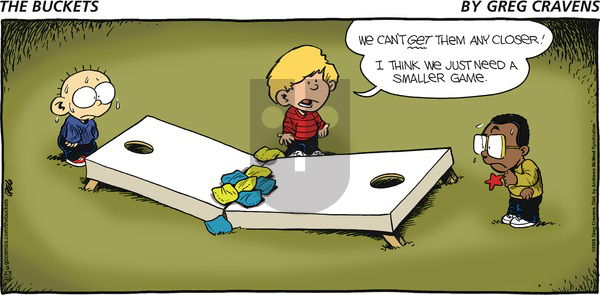The Buckets on Sunday March 23, 2025 Comic Strip