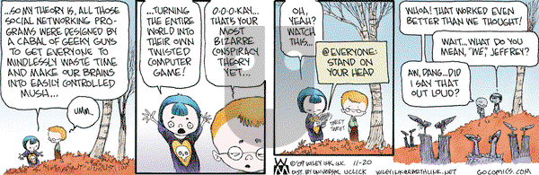 Non Sequitur on Friday November 20, 2009 Comic Strip