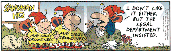 Frank and Ernest on Monday September 11, 2006 Comic Strip