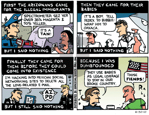 Ted Rall on Wednesday June 30, 2010 Comic Strip