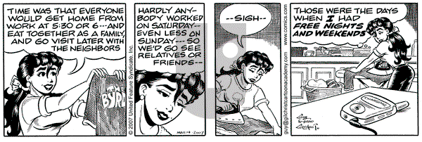 Nancy on Friday May 4, 2007 Comic Strip