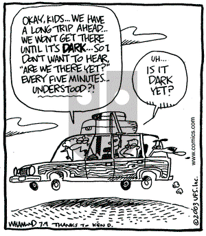 Reality Check on Wednesday July 9, 2003 Comic Strip