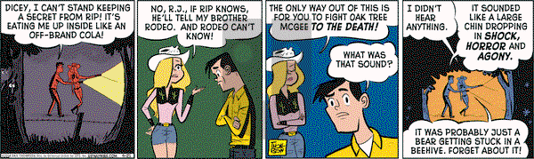 Rip Haywire on Monday April 21, 2014 Comic Strip