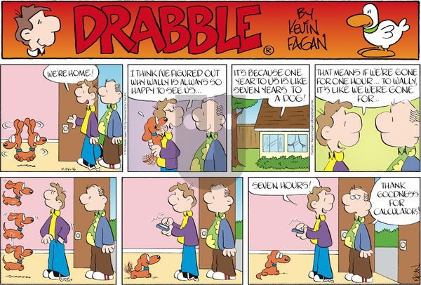 Drabble on Sunday April 24, 2016 Comic Strip