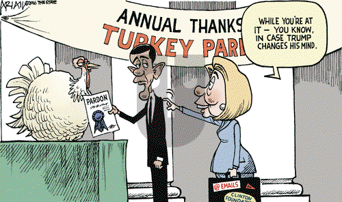 Robert Ariail on Monday November 28, 2016 Comic Strip