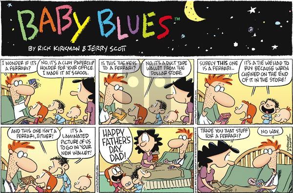 Baby Blues on Sunday June 17, 2012 Comic Strip