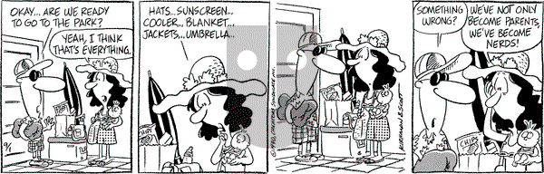 Baby Blues on Saturday September 1, 1990 Comic Strip