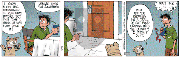 Get Fuzzy - Saturday May 22, 2004 Comic Strip