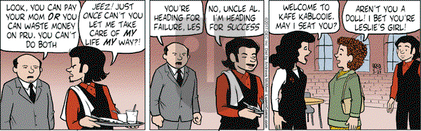 Luann on Tuesday March 21, 2017 Comic Strip