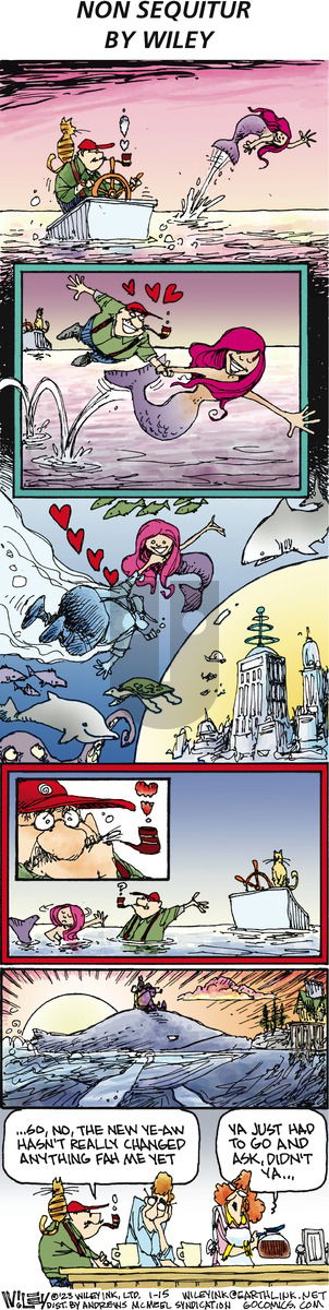 Non Sequitur - Sunday January 15, 2023 Comic Strip
