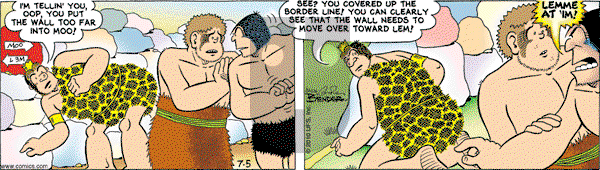 Alley Oop on Monday July 5, 2010 Comic Strip