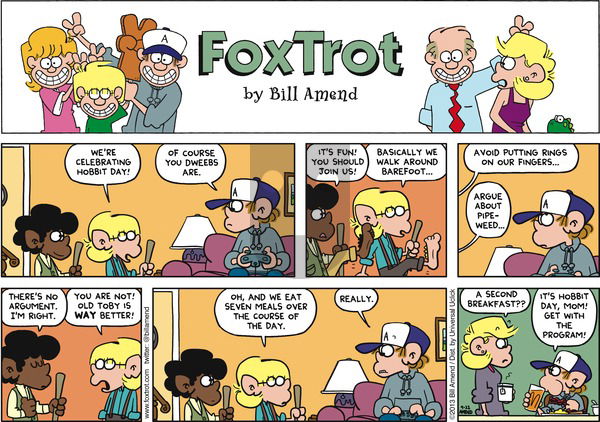 FoxTrot on Sunday September 22, 2013 Comic Strip