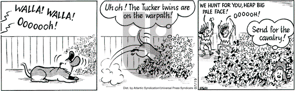 Fred Basset on Saturday July 19, 2008 Comic Strip