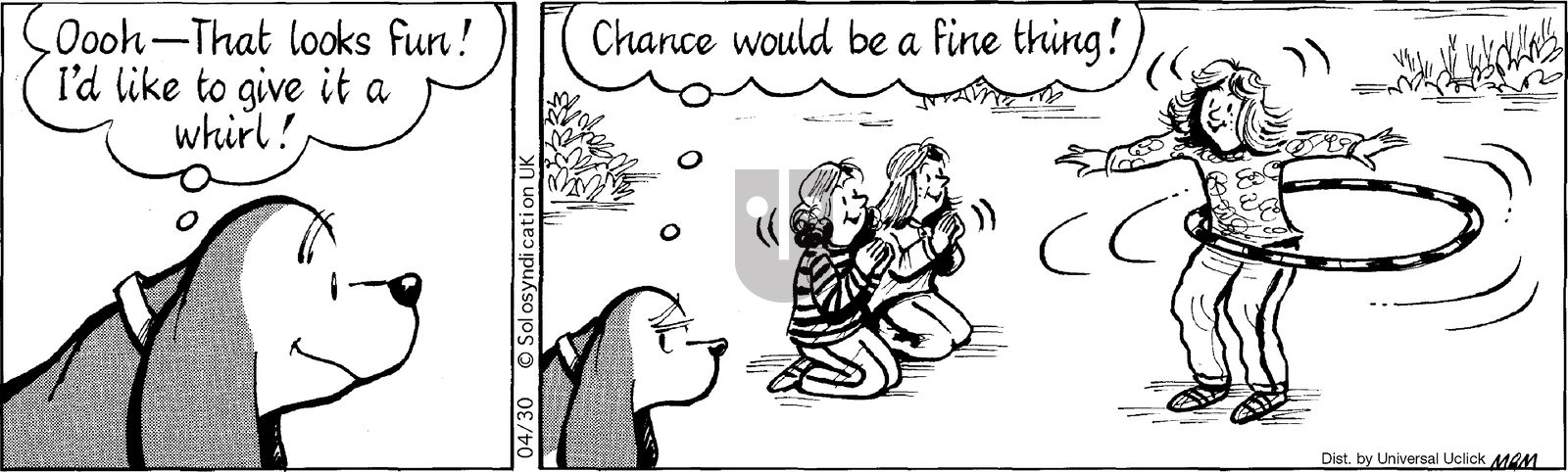 Fred Basset on Wednesday April 30, 2014 Comic Strip