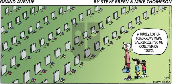 Grand Avenue on Sunday May 27, 2012 Comic Strip