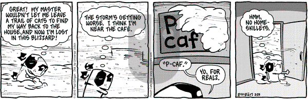 Pooch Cafe on Thursday February 25, 2010 Comic Strip