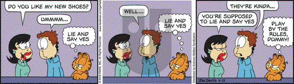 Garfield on Friday April 13, 2018 Comic Strip