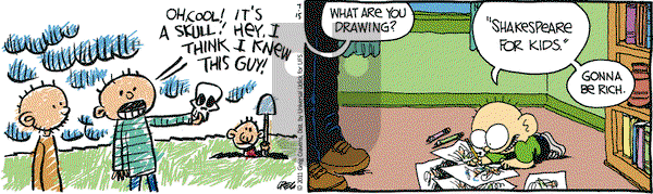 The Buckets on Friday July 15, 2011 Comic Strip