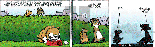 Over the Hedge on Monday August 23, 2021 Comic Strip