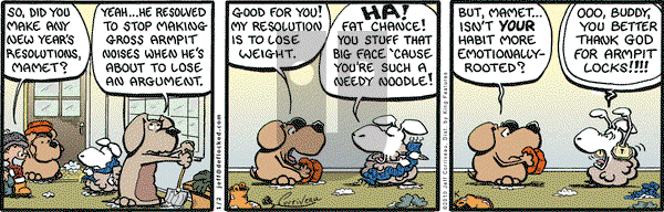 DeFlocked on Saturday January 2, 2010 Comic Strip