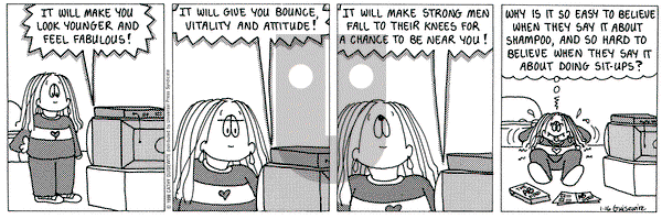 Cathy Classics on Friday January 16, 1998 Comic Strip