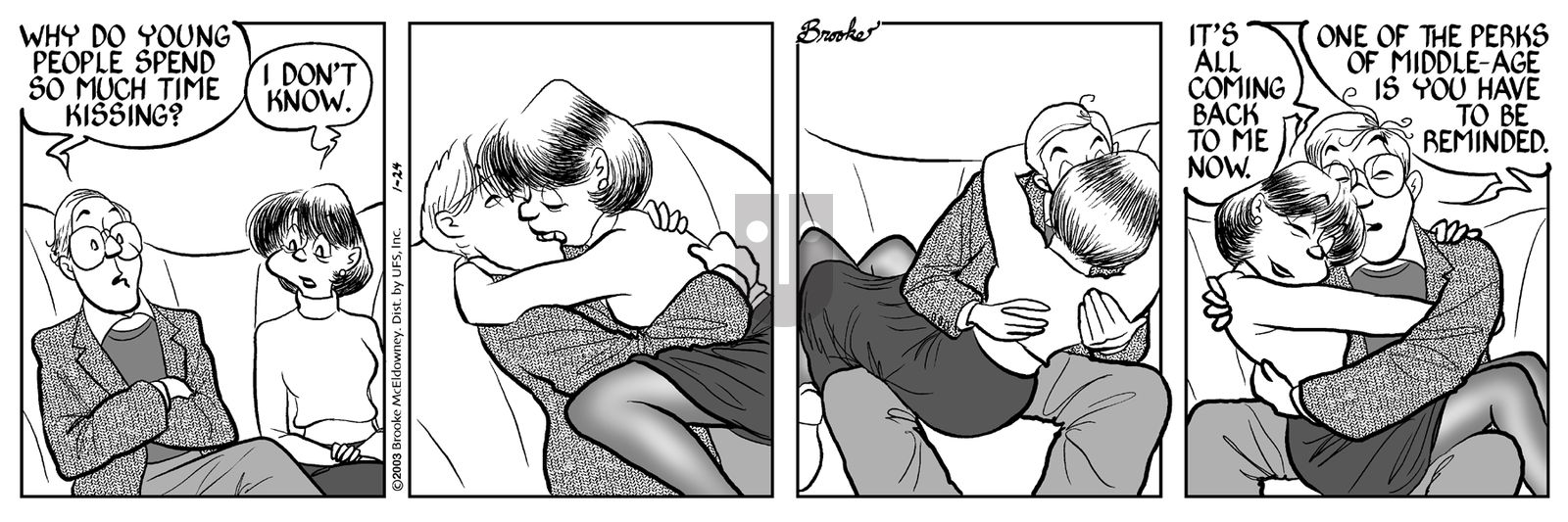 9 Chickweed Lane - Friday January 24, 2003 Comic Strip
