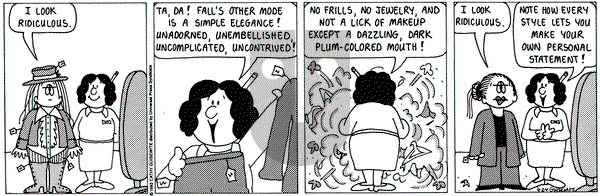 Cathy Classics on Friday September 24, 1993 Comic Strip