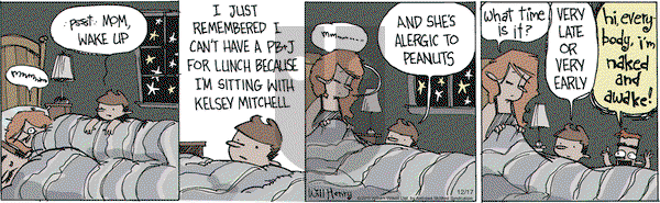 Wallace the Brave on Tuesday December 17, 2019 Comic Strip