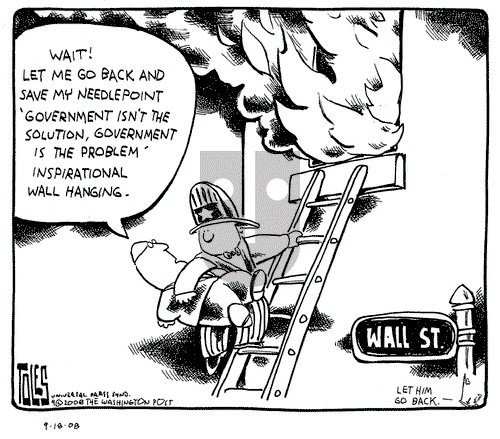 Tom Toles - Thursday September 18, 2008 Comic Strip