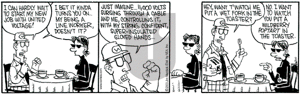 Monty on Monday March 3, 2003 Comic Strip