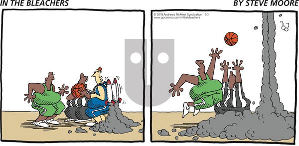 In the Bleachers on Sunday June 3, 2018 Comic Strip