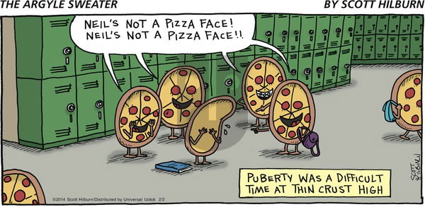 The Argyle Sweater on Sunday February 2, 2014 Comic Strip