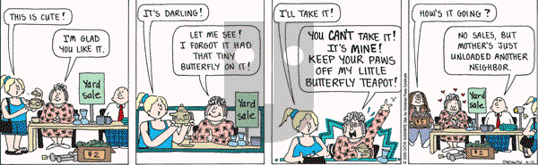 Cathy Classics - Friday June 12, 2009 Comic Strip
