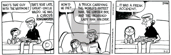 Grand Avenue on Friday July 7, 2000 Comic Strip