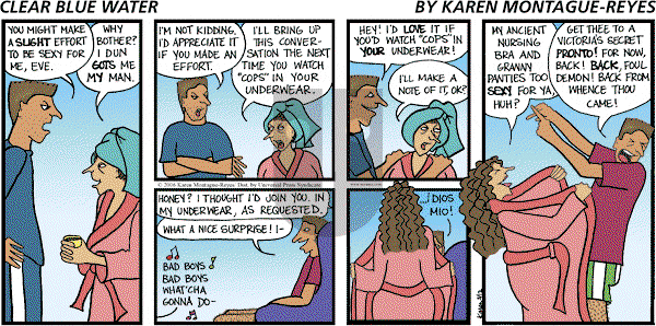 Clear Blue Water on Sunday March 12, 2006 Comic Strip