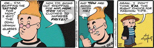 Nancy on Thursday February 26, 2015 Comic Strip