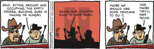 La Cucaracha on Saturday January 23, 2016 Comic Strip