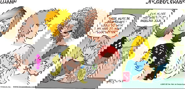 Luann on Sunday October 23, 2005 Comic Strip